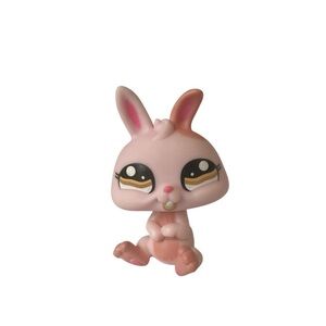Littlest Pet Shop Pink Dwarf Rabbit Bunny #1366